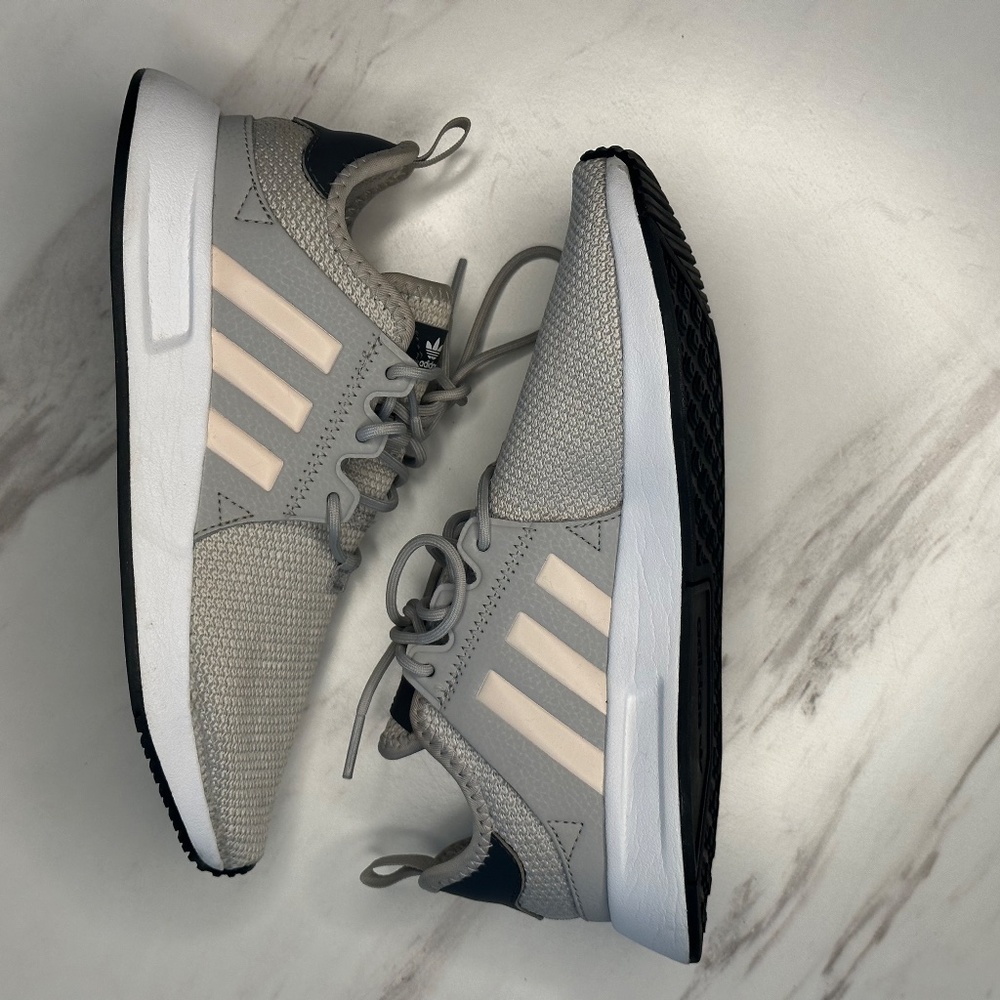 Adidas Sneakers Size 3 Grey & Pink - Picture 4 of 4